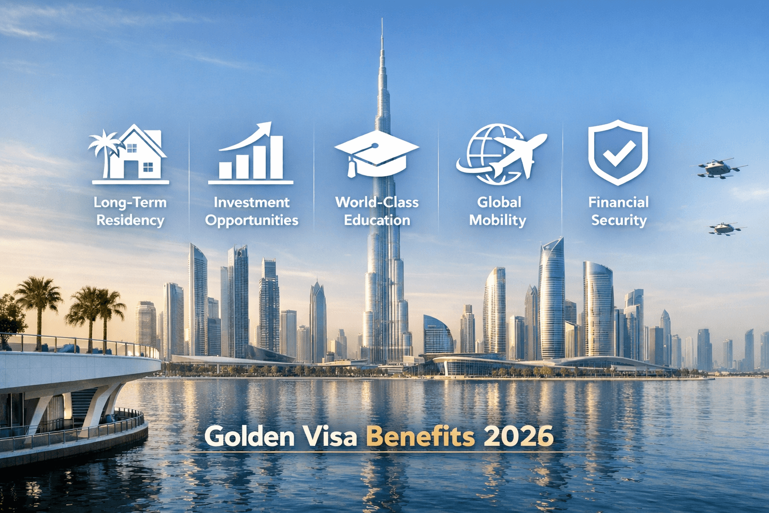 Future benefits of the UAE Golden Visa for investors in Dubai